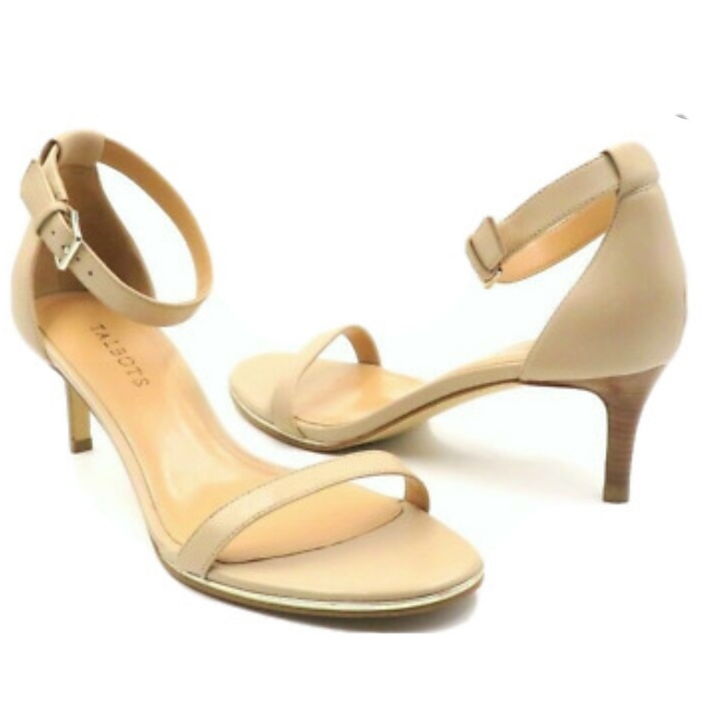Talbots Jute Trulli Ankle Strap Heel Size 9